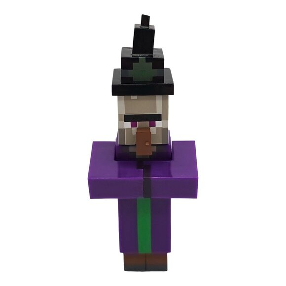 Mattel 2017 Minecraft Action Figure Lot of 5 Zombie Flower Girl Witch Steve Alex - Picture 9 of 16